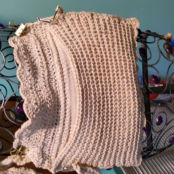 All Twine Clutch w/ Strap/Belt - Picture 3 of 7